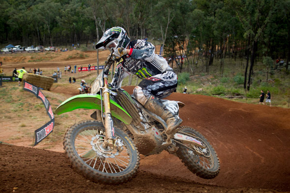 Kade Mosig Gets His First Podium for Monster Energy Kawasaki at Coonabarabran MX