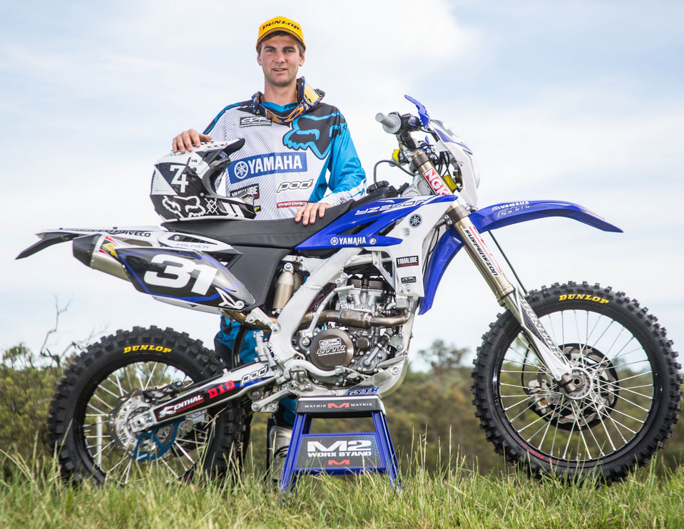 milner Milner and YZ250F take third consecutive AORC win