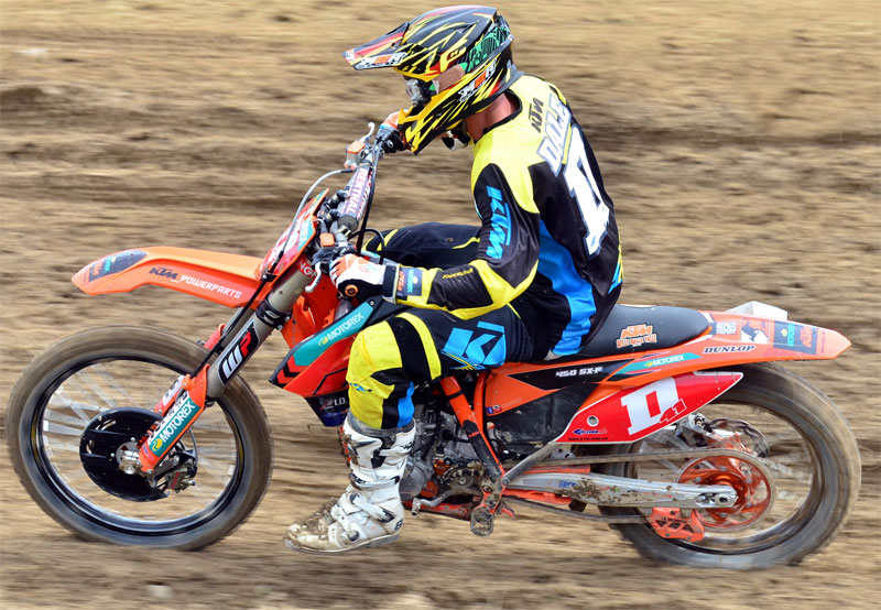 KTMS DALE AND GIBBS IMPRESS AT WOODVILLE MXGP