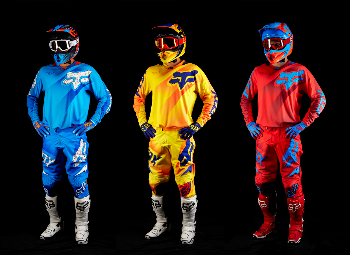 NEW PRODUCTS: FOX 2015 360 Flight Racewear