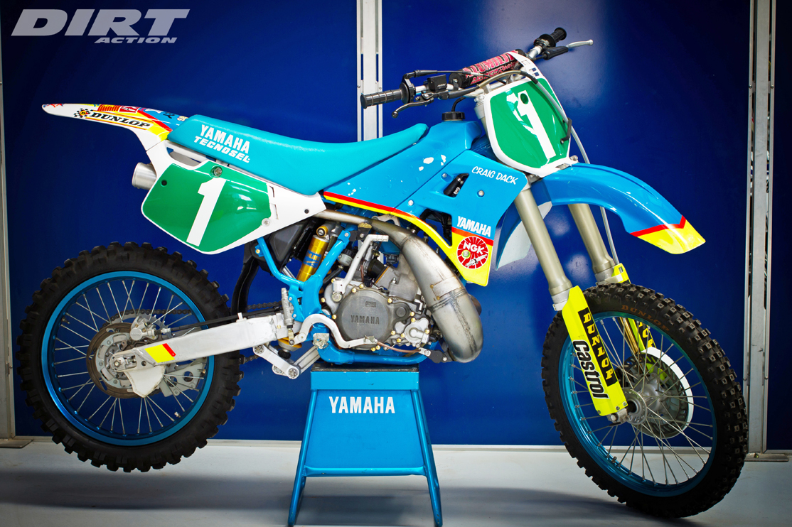 YZ250 FACTORY LEGEND - Craig Dacks 1992 Yamaha YZ250