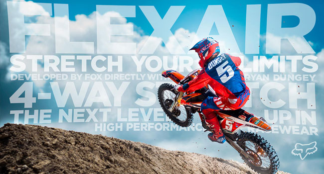 Video: FOX Announces FLEXAIR The Next Level Up In High Performance Racewear