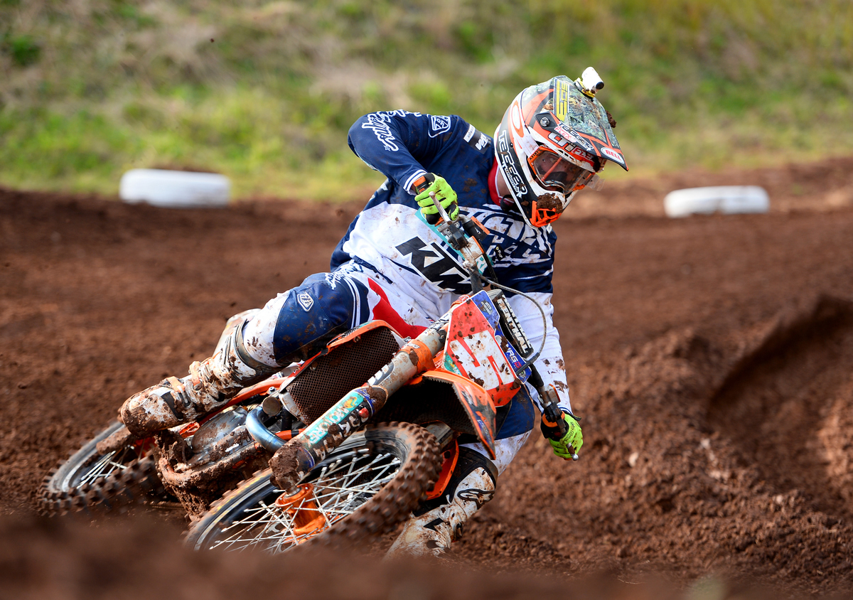 Kirk Gibbs riding for KTM