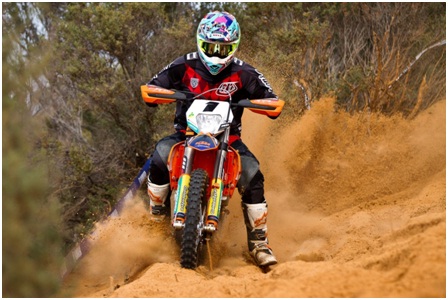Toby Price in action Toby Price, KTM