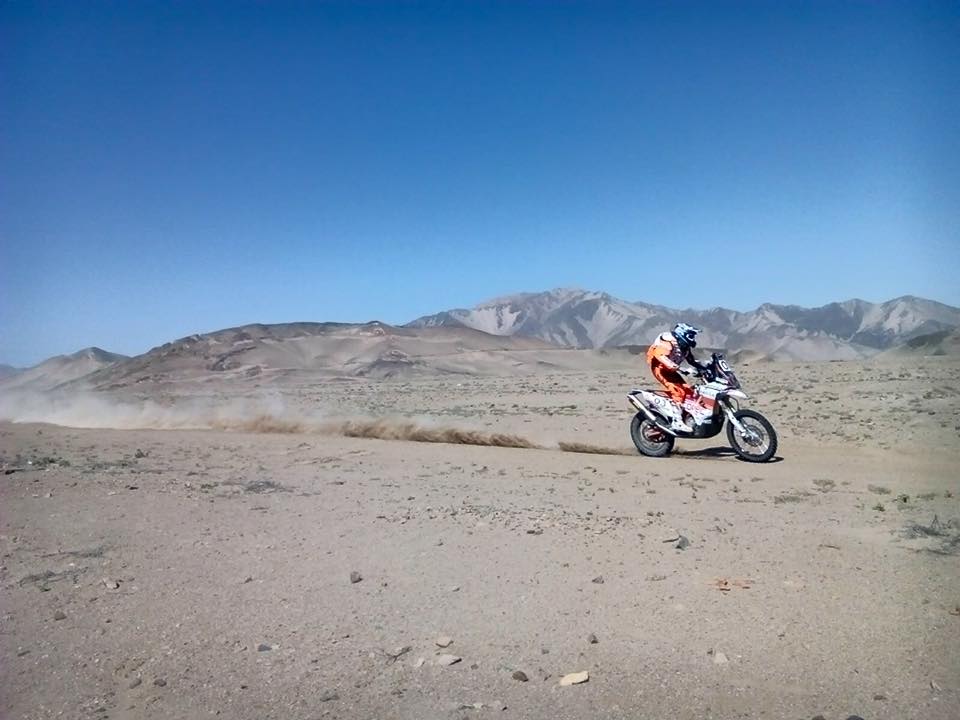 Amazing backdrop from Atacama