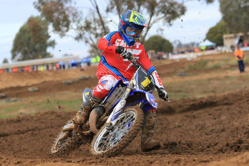 Cody Dyce is revving-up for the Australian Junior Motocross Championships that start this weekend in Bunbury, Western Australia IMAGES CREDIT John Smith Cody Dyce Out to Defend National Title