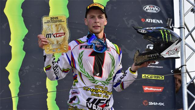 Febvre is the 2015 MXGP Champion