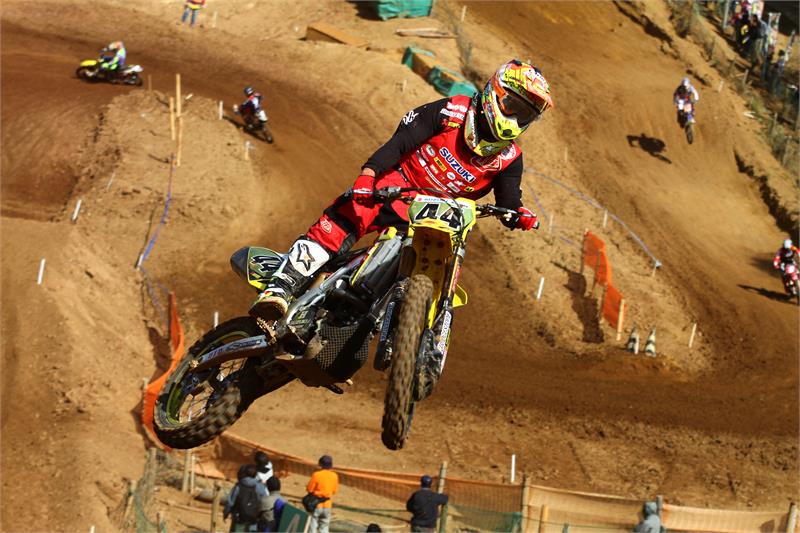 Suzukis Yohei Kojima wins the All Japan Motocross Championship