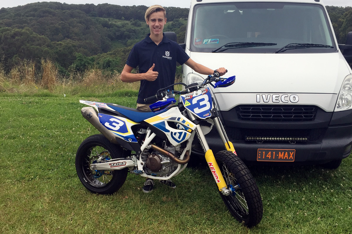 Croker joins the Husvarna 2016 Dirt Squad Croker joins the Husvarna 2016 Dirt Squad