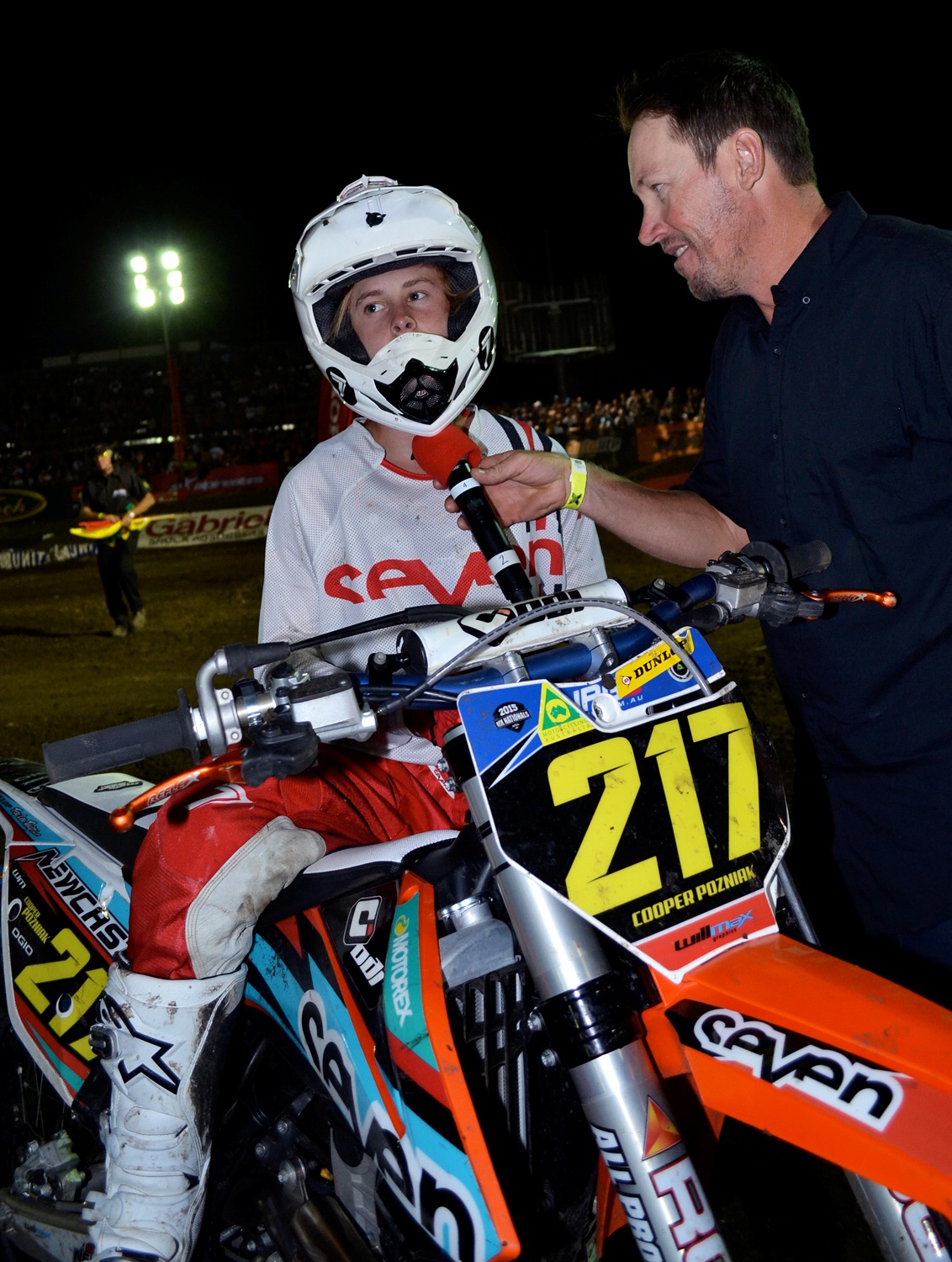 Cooper Pozniak 2015 ASX Junior Lites Champion