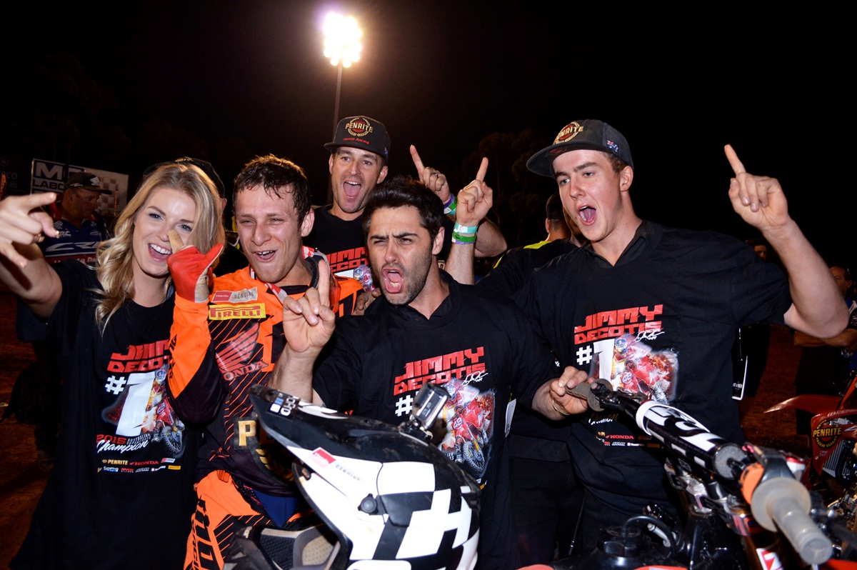Jimmy Decotis - 2015 SX2 Champion Jimmy Decotis - 2015 SX2 Champion