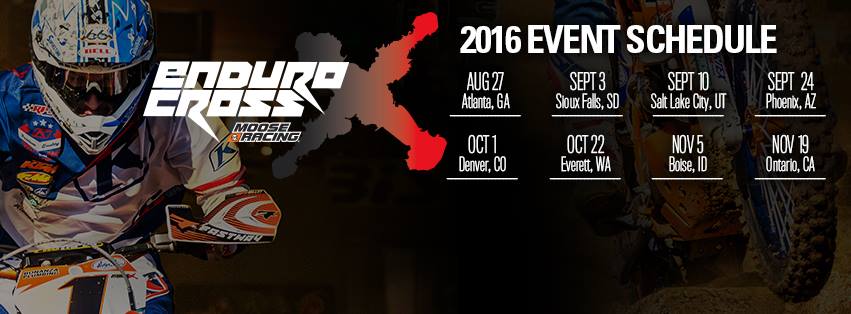 2016 AMA EnduroCross Calendar