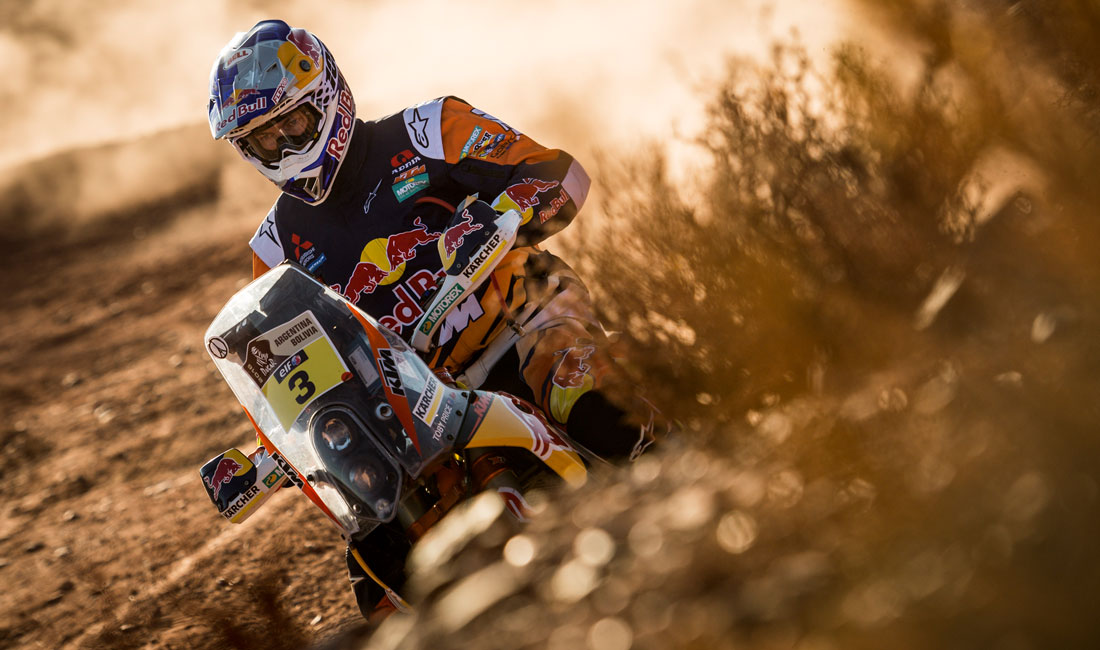 Price Price Holds onto Second Place at Dakar Halfway Point