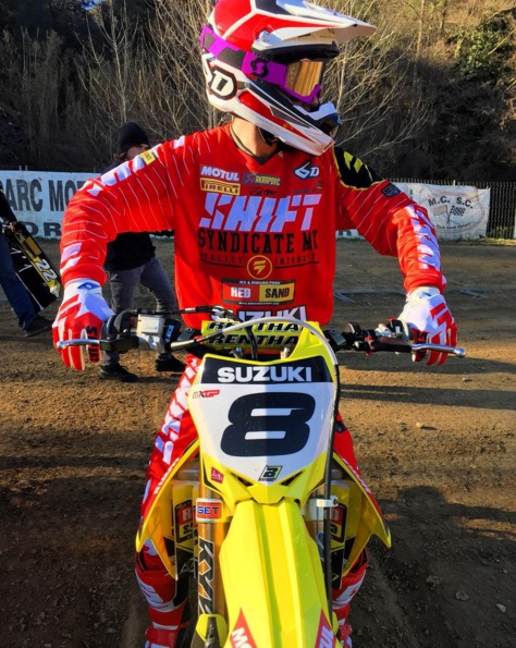 Ben Townley Commences Suzuki testing