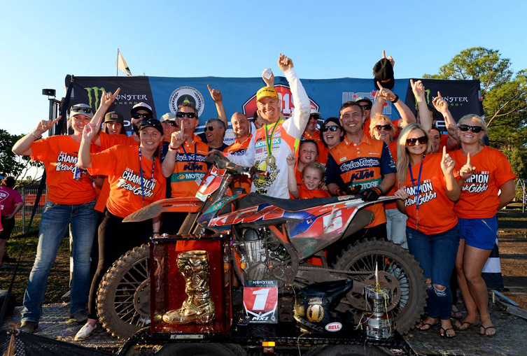 Kirk Gibbs was crowned MX Nationals Champion in 2015 Kirk Gibbs was crowned MX Nationals Champion in 2015