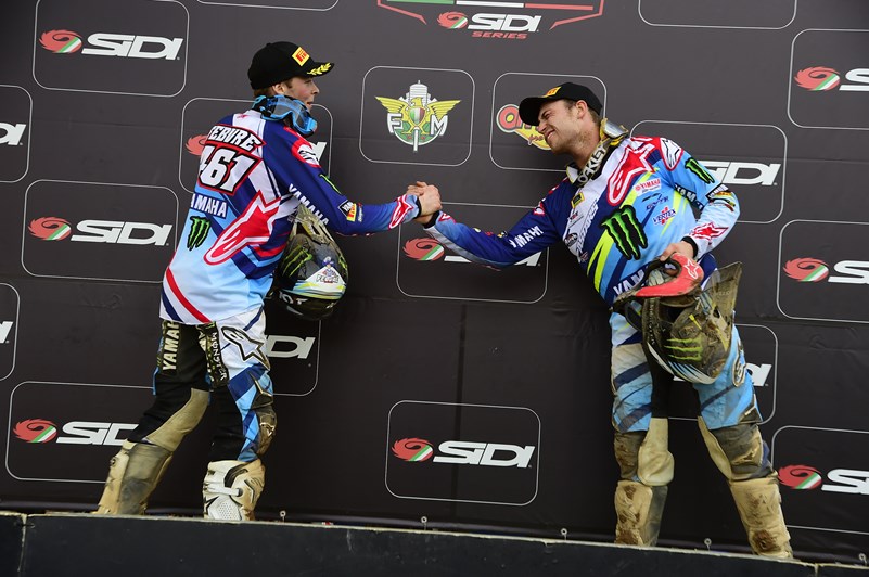 Romain Febvre and Jeremy Van Horebeek Romain Febvre and Jeremy Van Horebeek