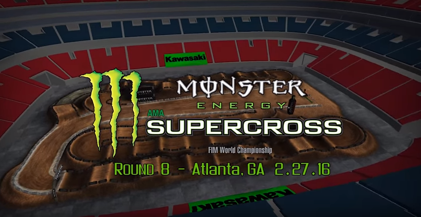 Kawasaki Track Map Atlanta 2016