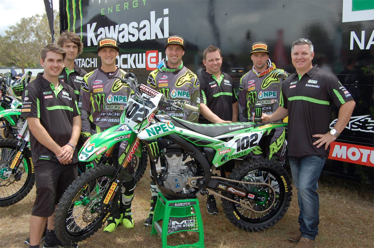 2016 NPE Monster Energy Kawasaki team 2016 NPE Monster Energy Kawasaki team