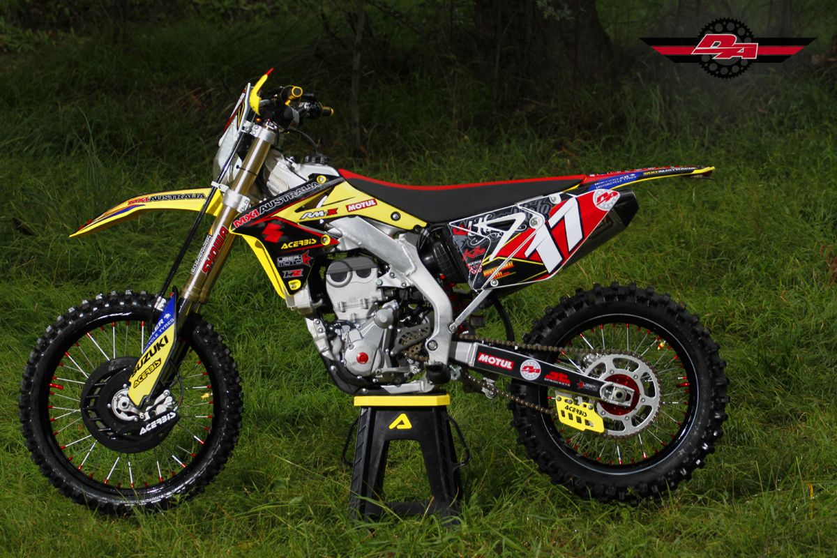 MX1 Australia Suzuki RMX 450Z Project Bike