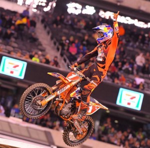 Dungey wins the 450SX title | Photo Credit: Cudby