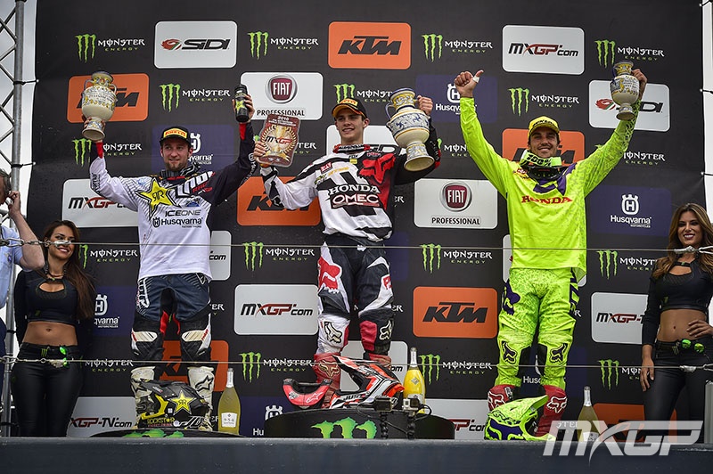MXGP podium MXGP podium