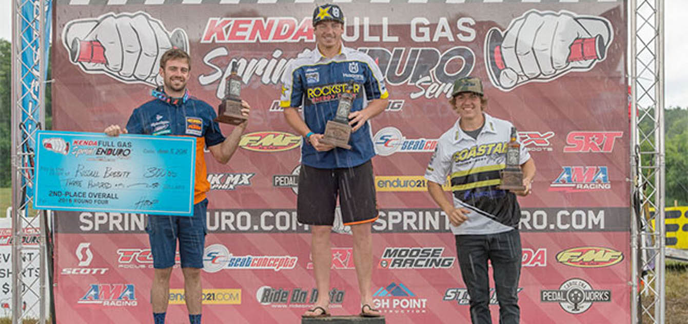 Feature Milner Breaks Leg at KENDA Full Gas Sprint