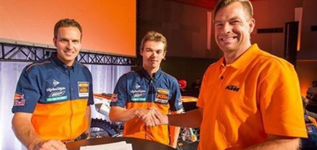 Kailub Russell Extends Contract with KTM