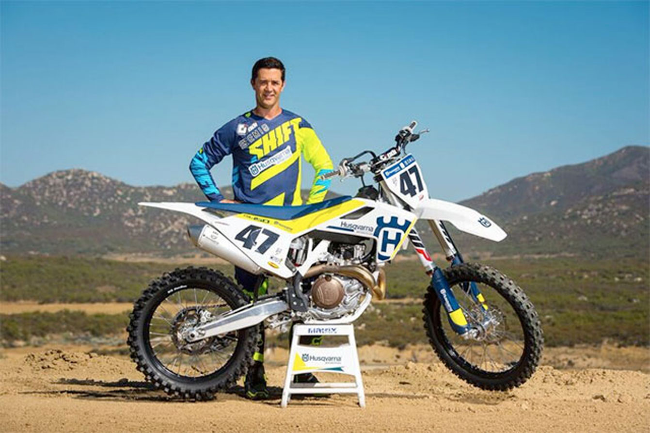 Jeff Emig Announced as Husqvarna Brand Ambassador