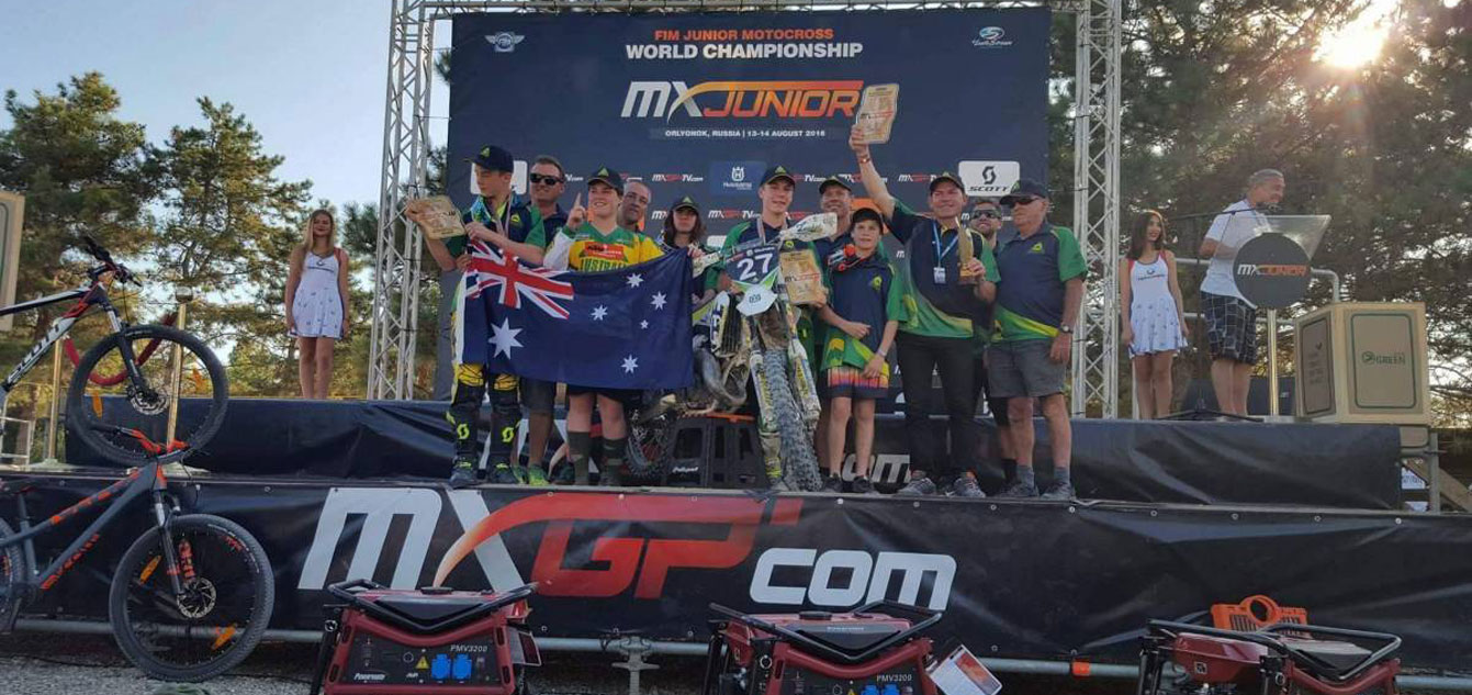 Junior-Motocross Glenn Macdonald Racing