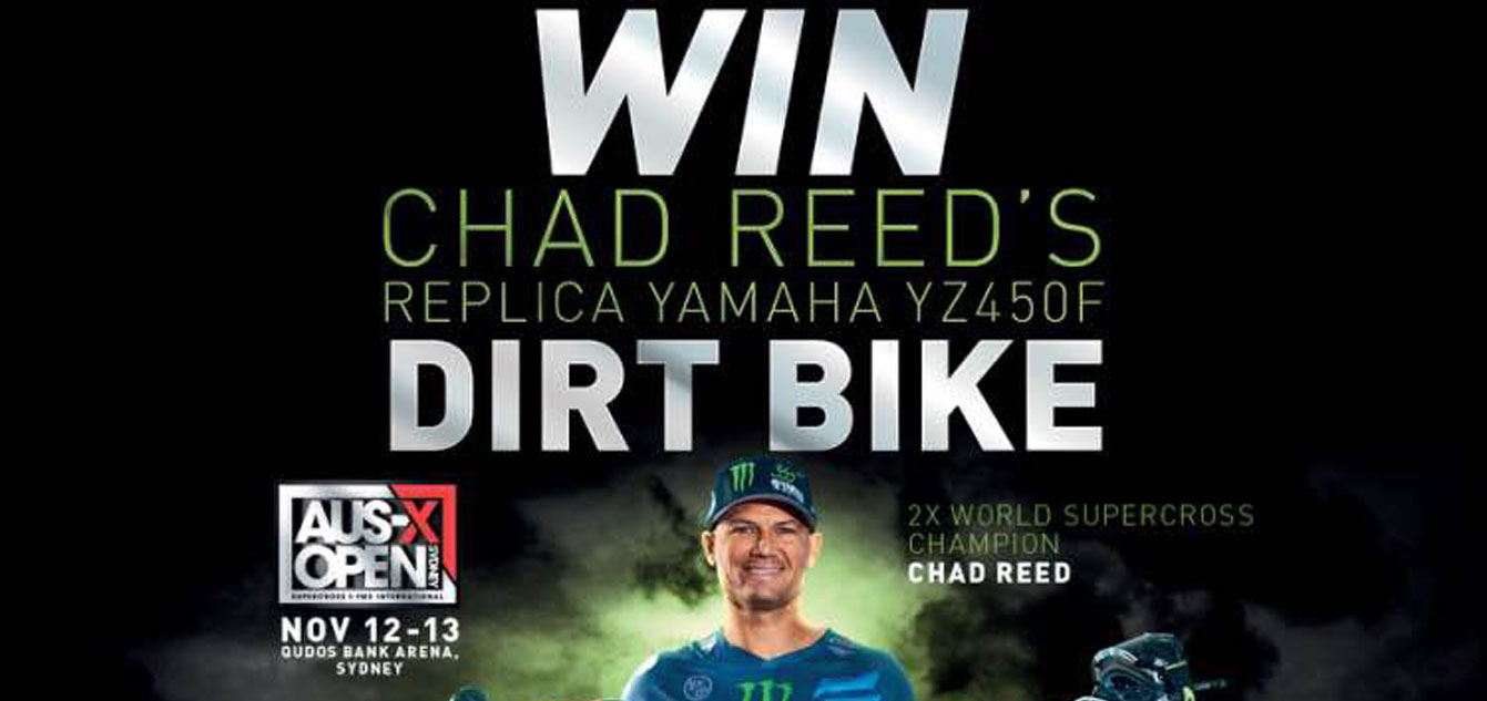 WIN A CHAD REED REPLICA YZ450F