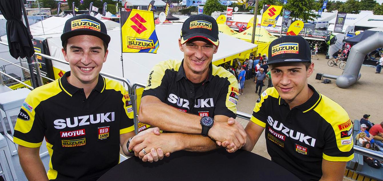 LAWRENCE BROTHERS JOIN SUZUKI MXGP