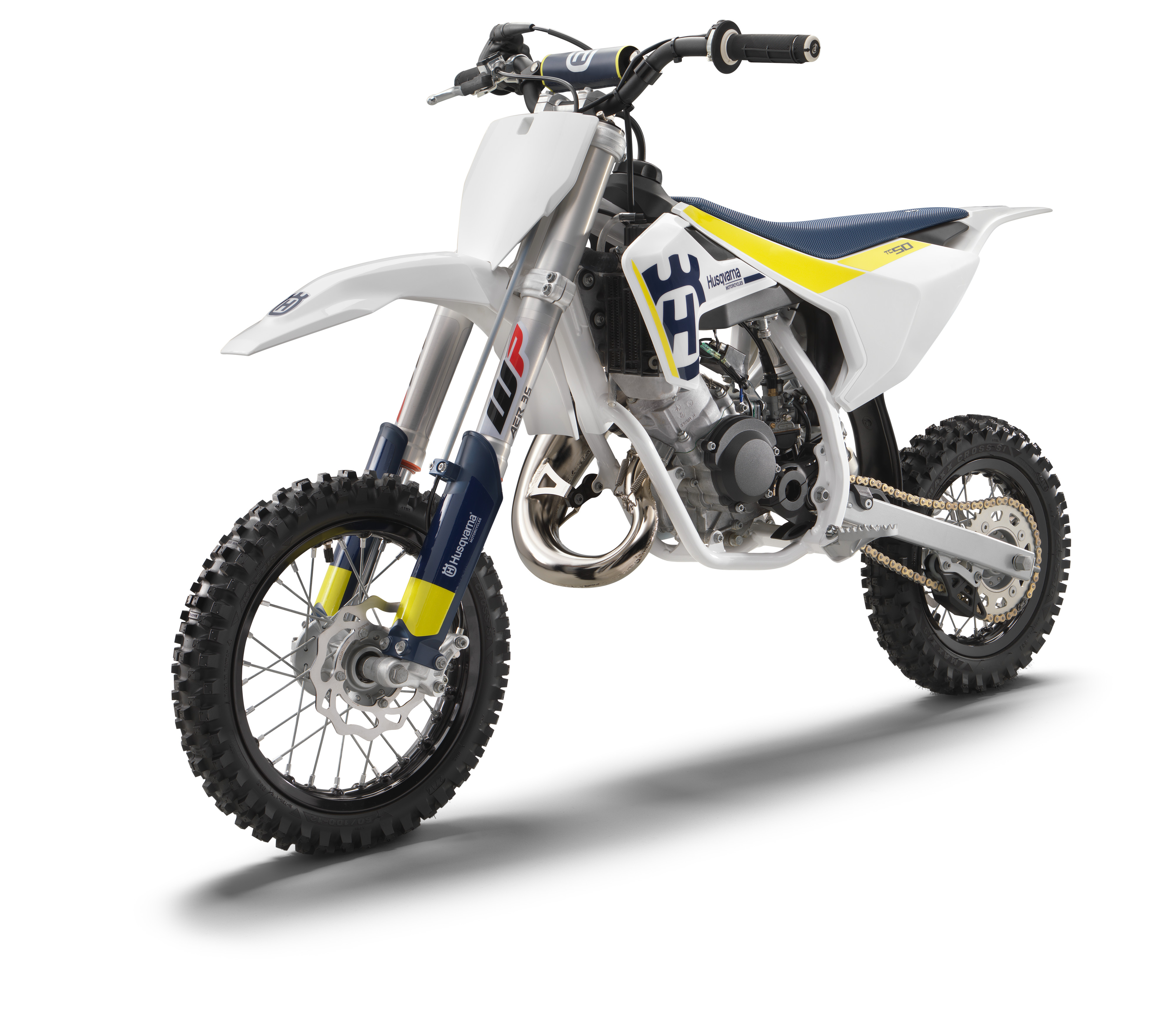 Husqvarna MY17 TC 50 front left