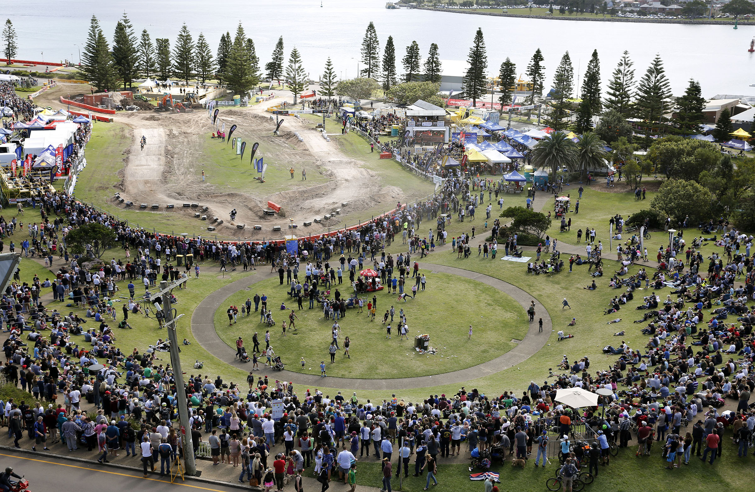 Plenty of moto fans turned up for the weekend of racing