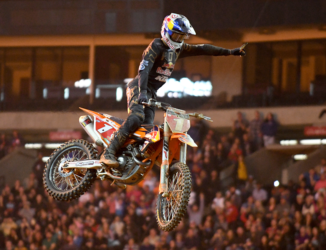 Ryan Dungey - Red Bull KTM wins the Main Event  at the 2017 Monster Energy Supercross event in Atlanta.