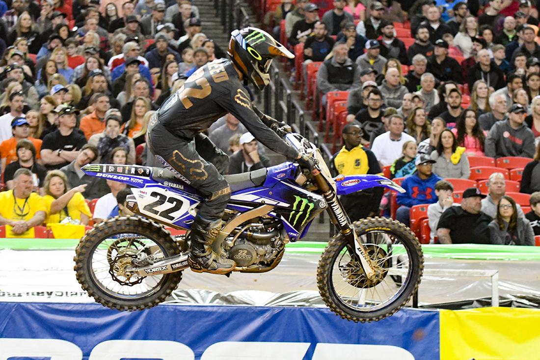 Chad Reed - Monster Energy Factory Yamaha during the Main Event  at the 2017 Monster Energy Supercross event in Atlanta.