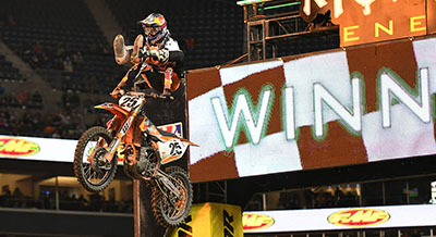 Marvin Musquin wins Seattle AMA Supercross