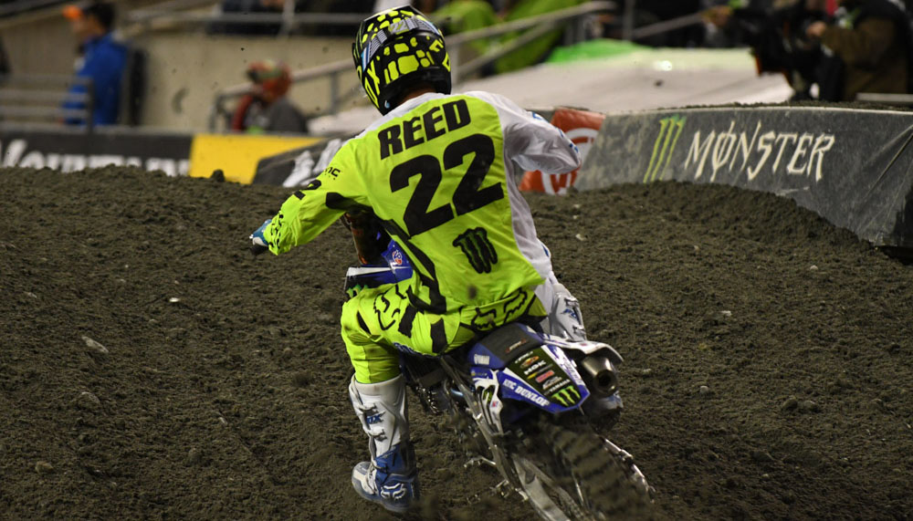 Chad Reed - Monster Energy Factory Yamaha at the Seattle Monster Energy Supercross.