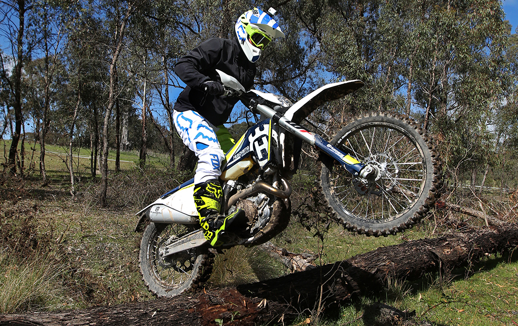 husky HOW TO: RIDE OVER LOGS