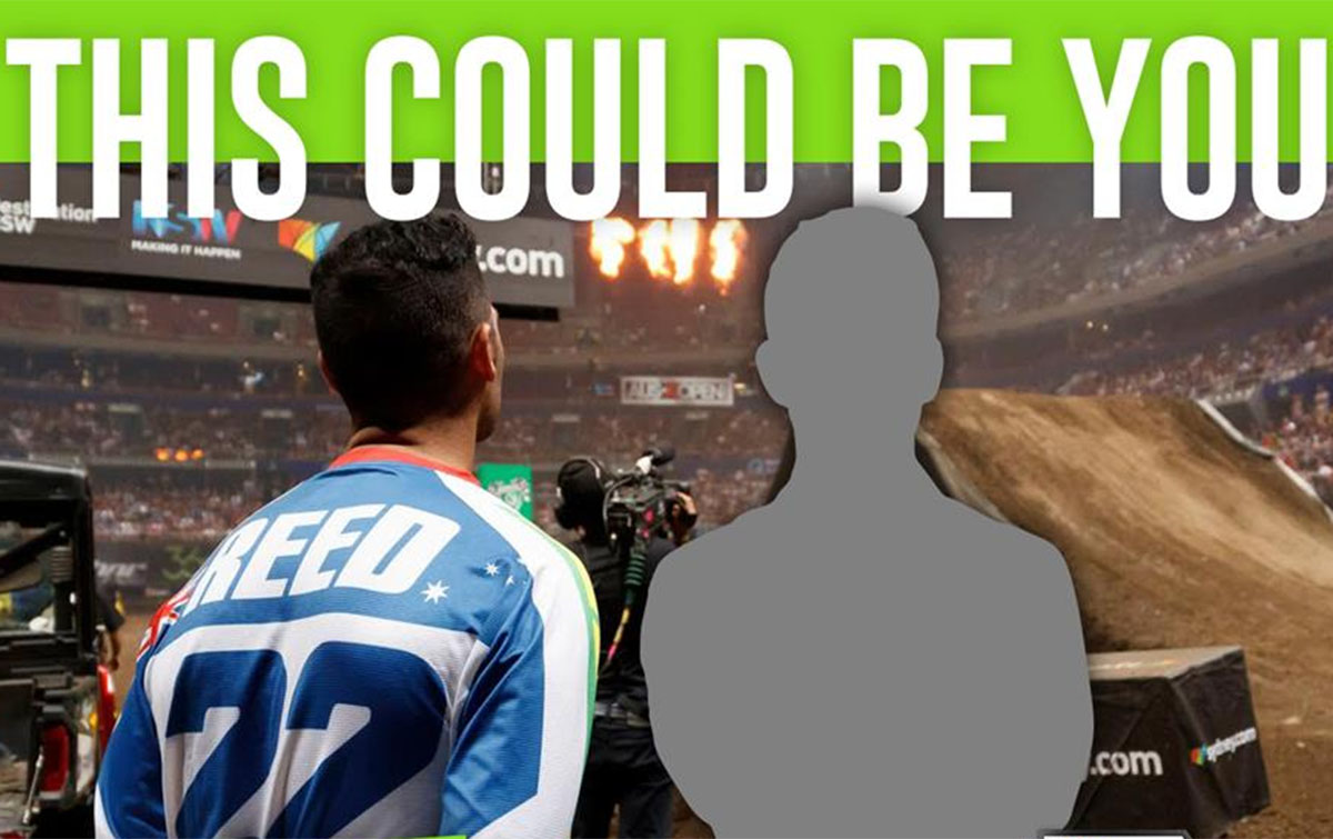 Win Aus X WIN THE CHANCE TO WATCH THE SX1 FINAL FROM THE FLOOR!