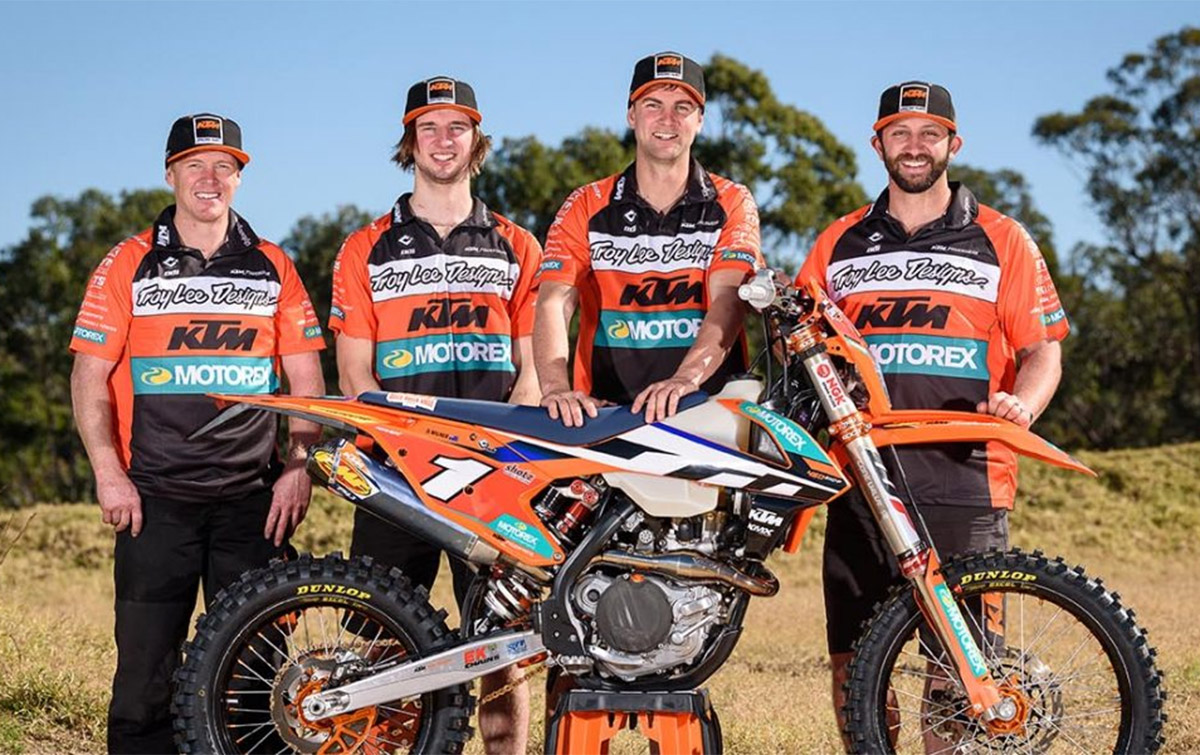 KTM RE-SIGNS MILNER AND SNODGRASS FOR 2018 AORC SEASON