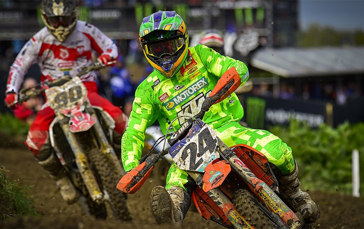 GIBBS TEAM AUSTRALIA IMPRESS DURING MXON QUALIFYING