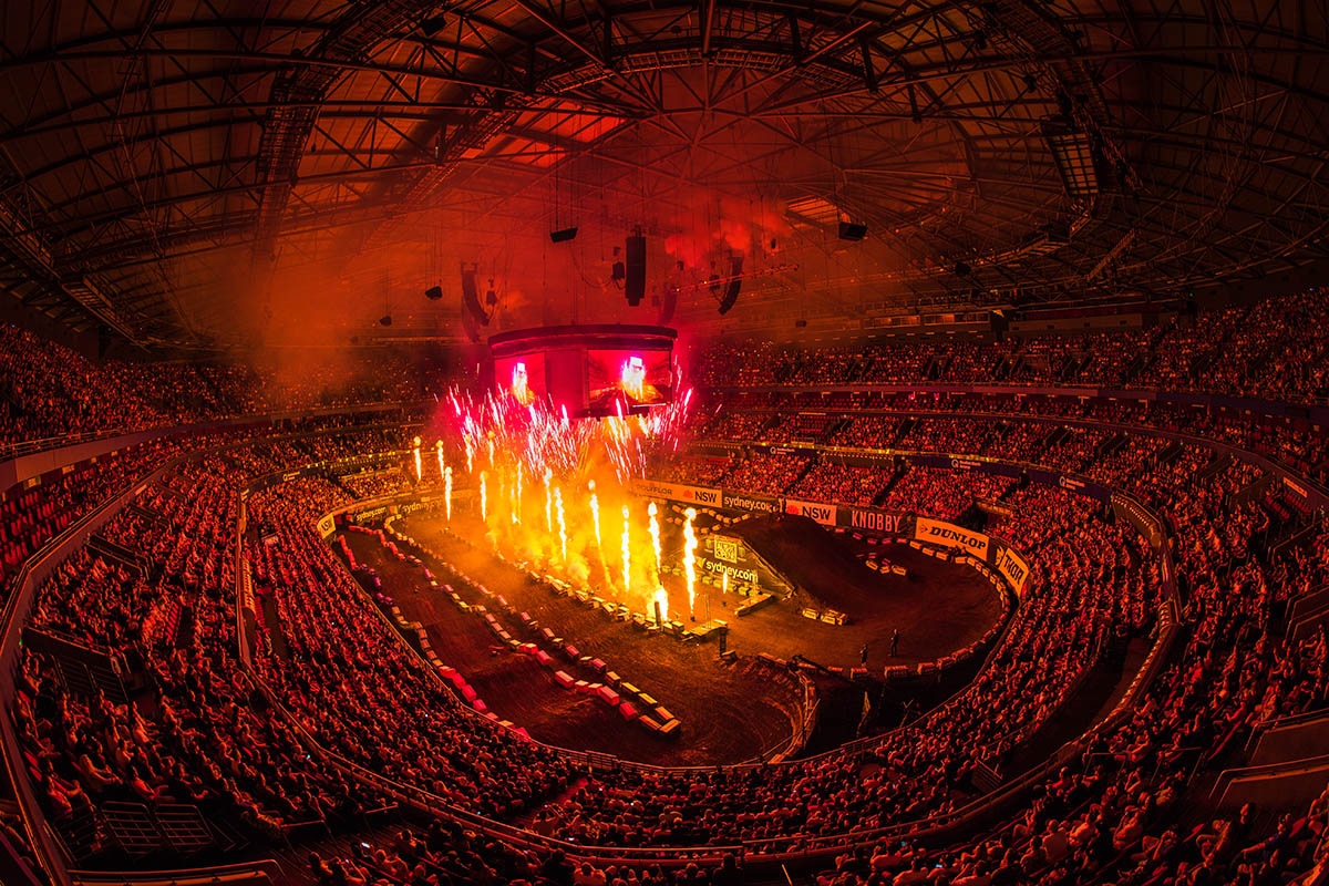 2017 Monster Energy AUSX Open. Qudos Bank Arena, Sydney, New South Wales, Australia. Saturday 11th November to Sunday 12th November 2017. World Copyright: Daniel Kalisz Photographer Ref: Digital Image DSC_9018.NEF