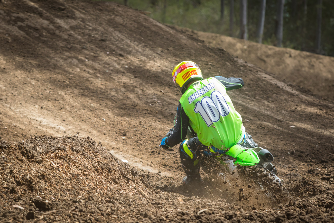 12-Time Australian Champion Craig Anderson on the KX450F.