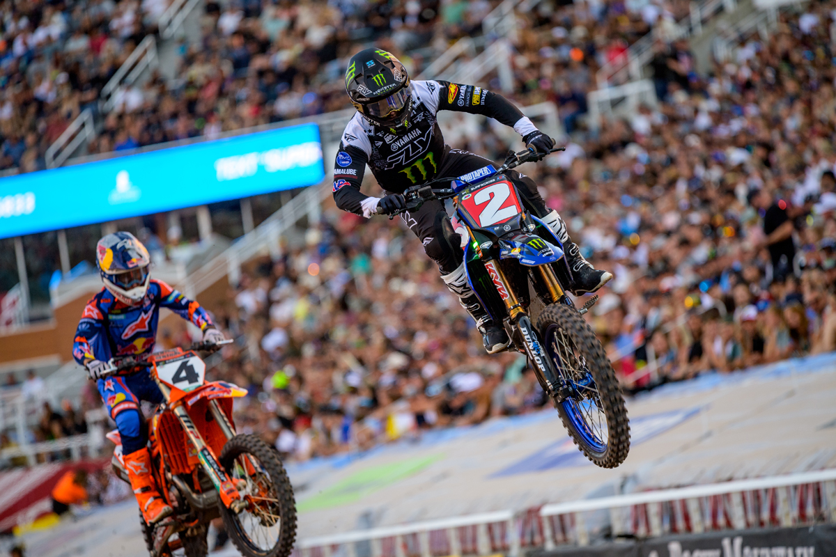 WEBB SEALS THIRD 450SX TITLE AS YAMAHA DOMINATES SUPERCROSS FINALE ...