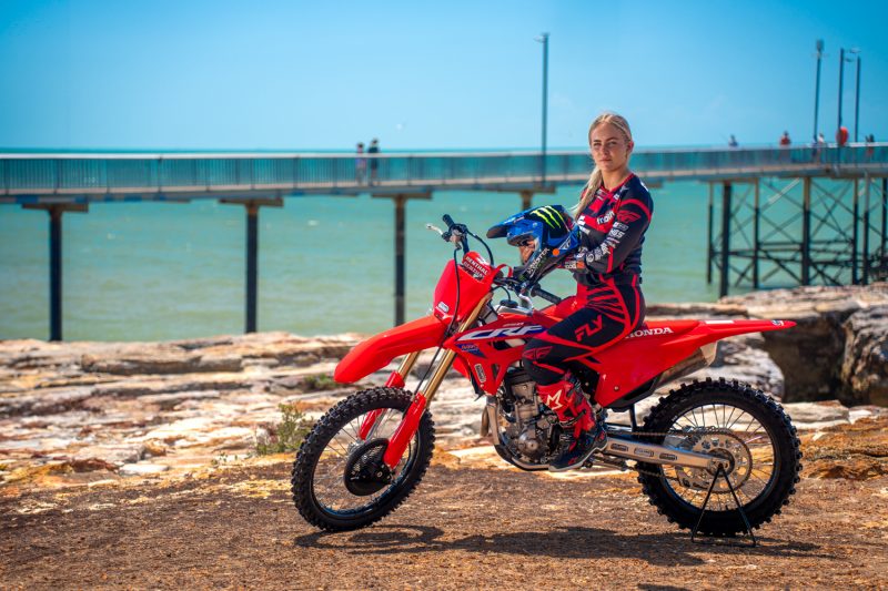 Australian Wmx Rider Charli Cannon In Darwin. Shes Ready To Compete On Home Turf At The Mxgp Of Australia