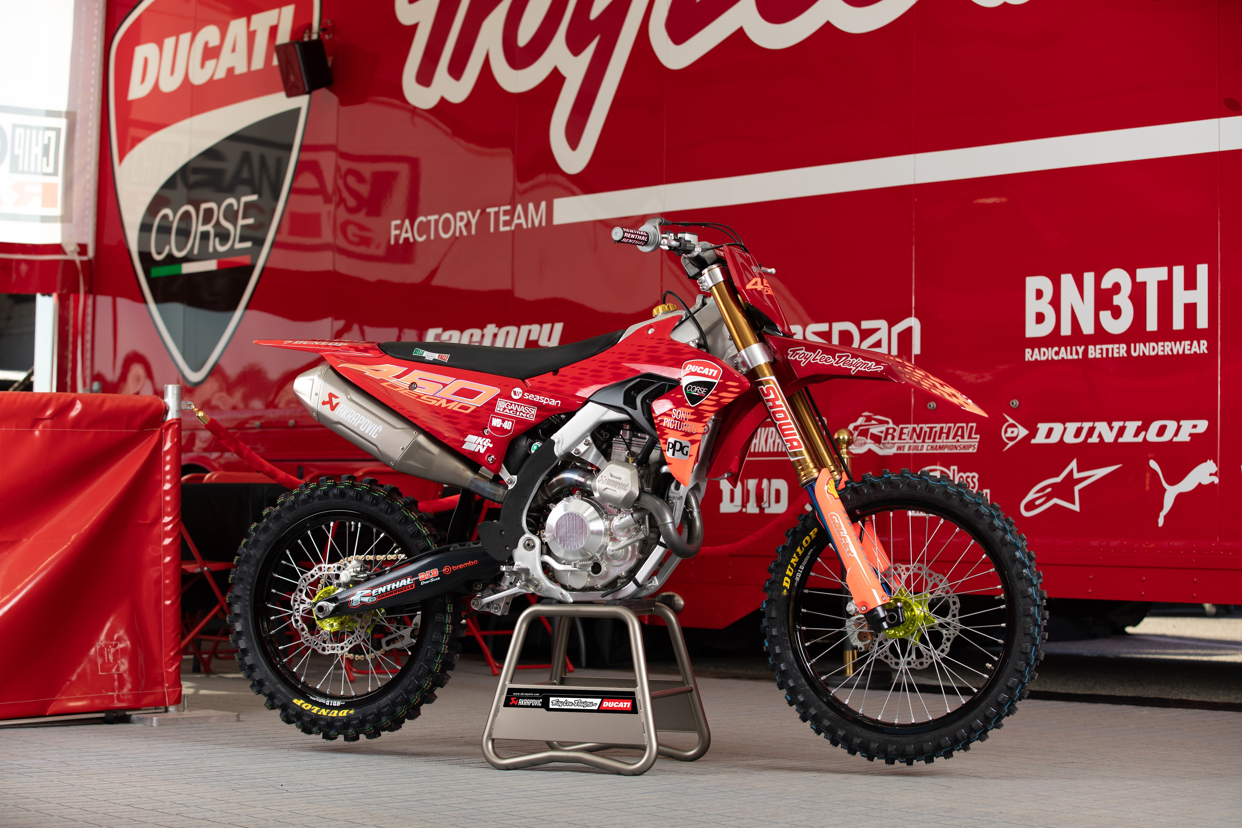 Troy Lee Designs Red Bull Ducati Factory Racing Team Confirmed for