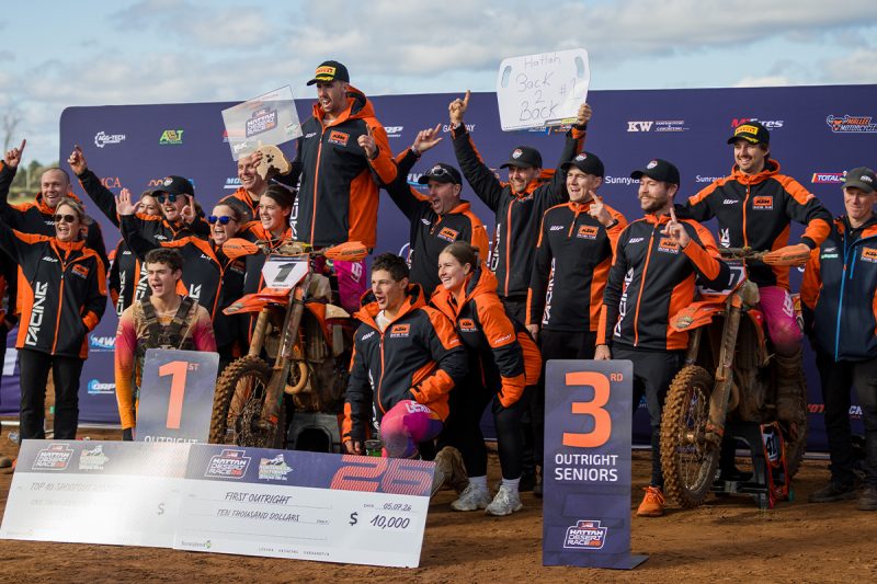 Podium Ktm Hattah Desert Race